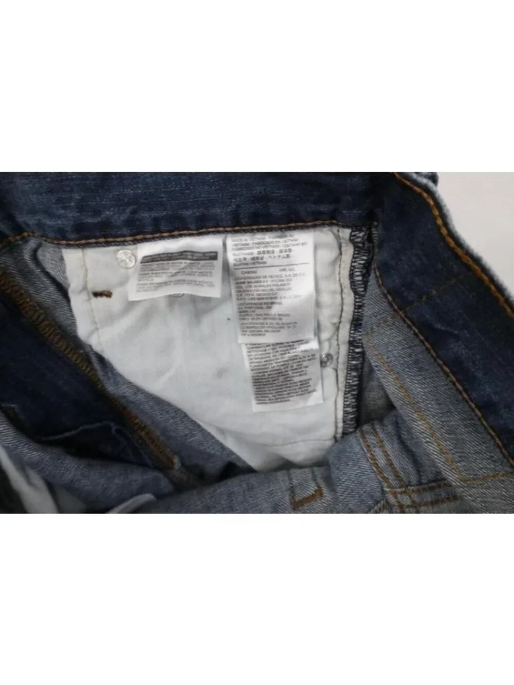Vintage Y2K Levis 527 Mens 30x32 Slim Western Bootcut Flared Denim Jeans Blue
